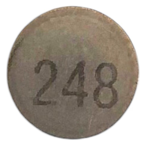 PASTILHA DE VALVULA  2.475MM