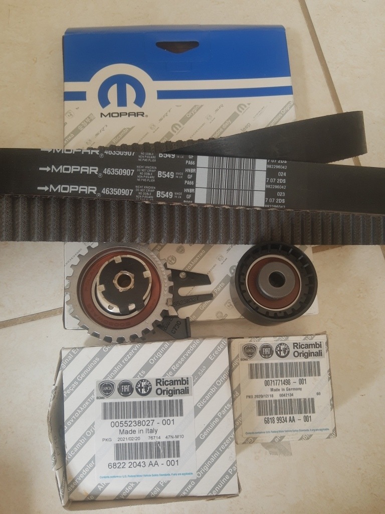 Kit correia dentada e polia tensora - JEEP - 71754559