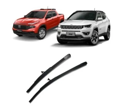 Palhetas do parabrisa dianteiro - JEEP - 7089943