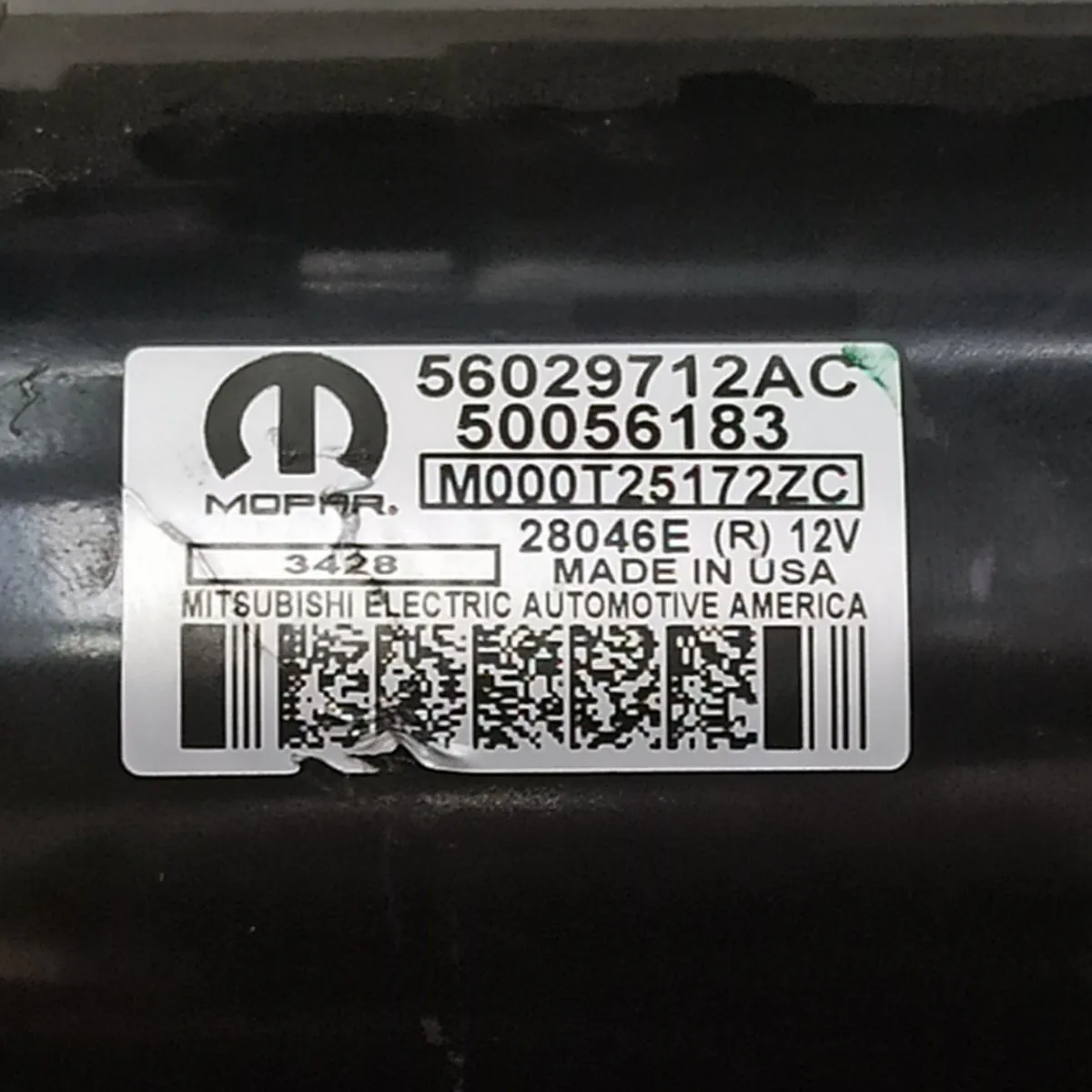 Motor de partida - JEEP - 50056183