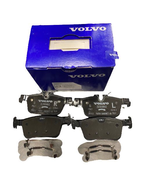 Pastilha traseira 16" Volvo