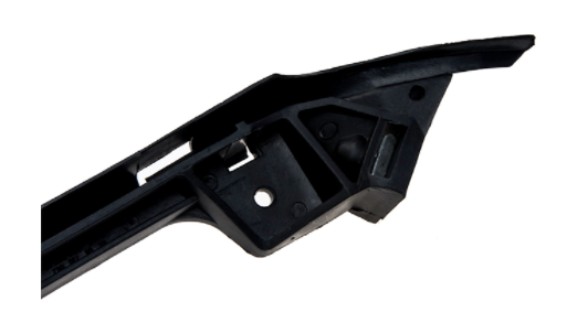 Suporte esquerdo do parachoque dianteiro - GM - 94736642