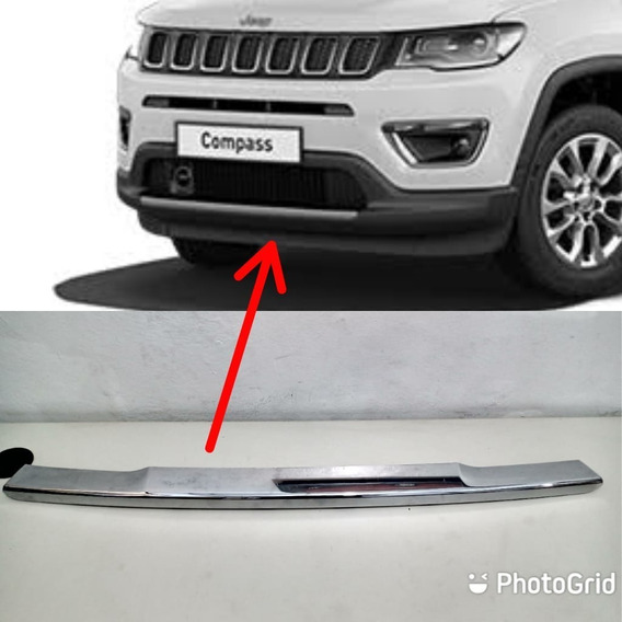 Friso inferior do parachoque dianteiro - JEEP - 53224836