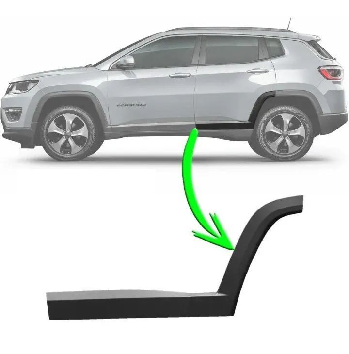 Moldura da porta traseira esquerda - JEEP - 7092497