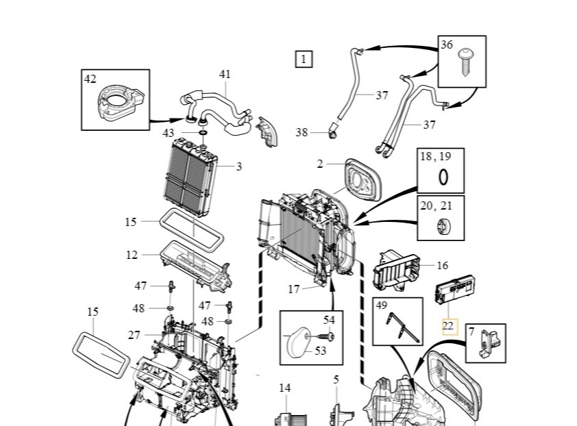 Módulo de climatização - VOLVO - 31472269