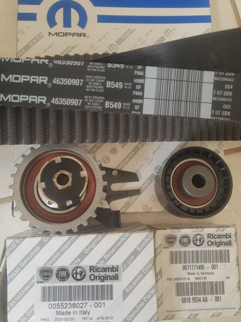 Kit correia dentada e polia tensora - JEEP - 71754559