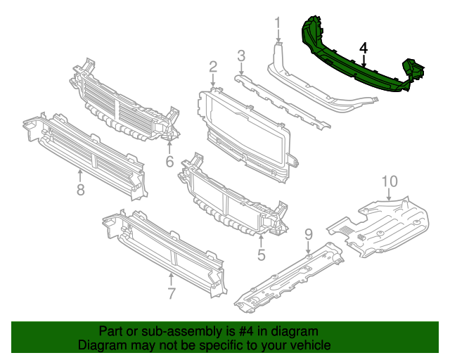 Selo dianteiro - VOLVO - 31455212
