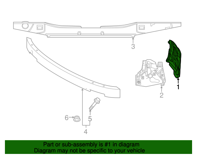 Suporte lateral do parachoque - VOLVO - 31425162