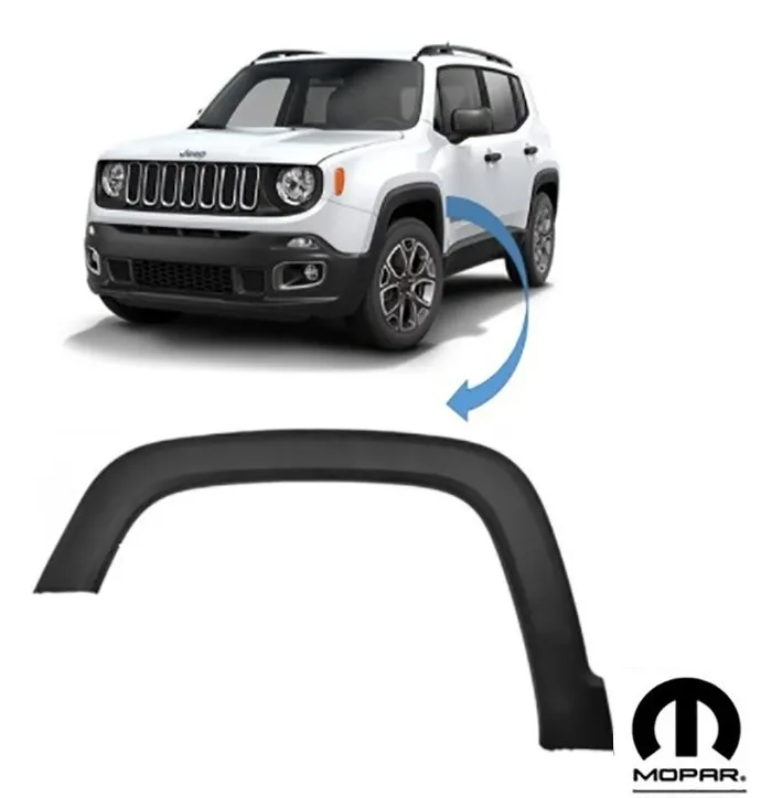 Moldura paralama dianteiro esquerdo - JEEP - 7092467