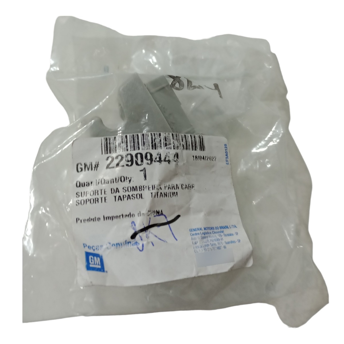 Suporte do quebra sol - GM - 22909444