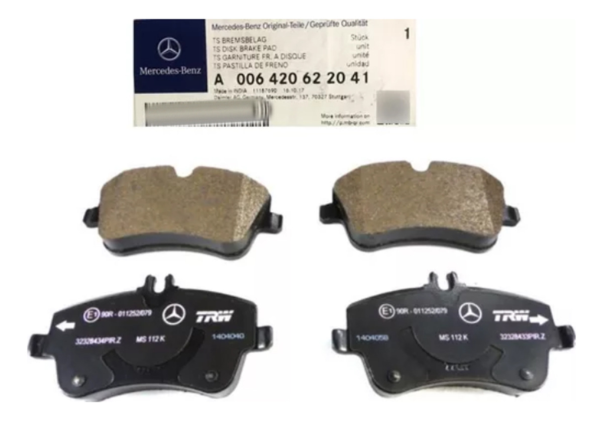 Pastilha de freio dianteiro - MERCEDES - A00642062200041