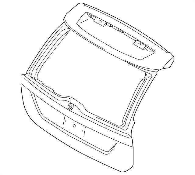 Tampa traseira - VOLVO - 39811096