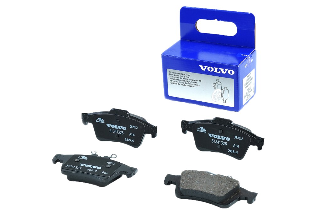 Pastilhas de freio traseira - VOLVO - 31341327
