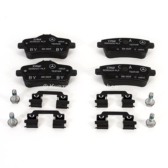 Pastilha de freio traseiro - MERCEDES - A0004206704