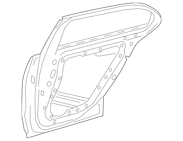 PORTA LATERAL TRASEIRA