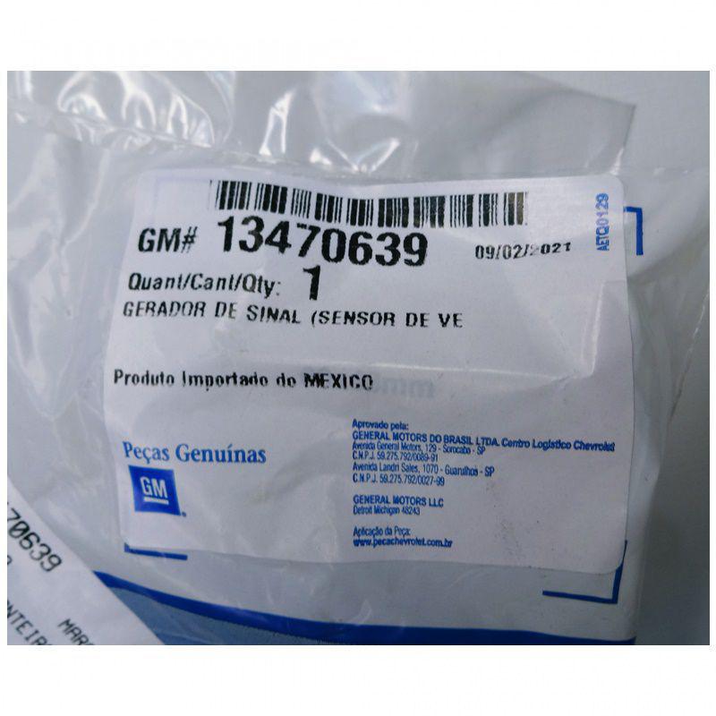 Sensor velocidade/ABS roda dianteira - GM - 13470639