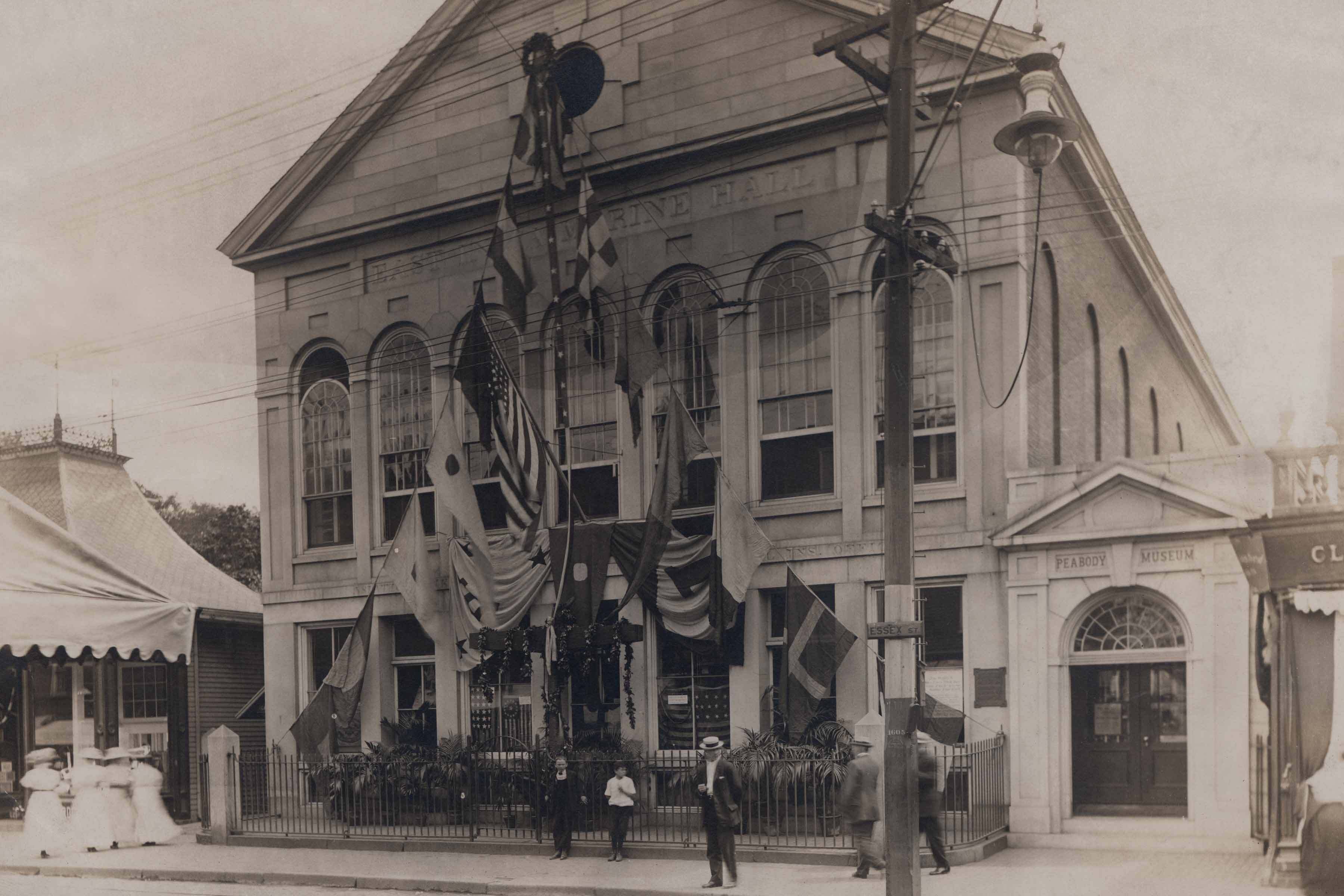 East India Marine Hall, circe 1909