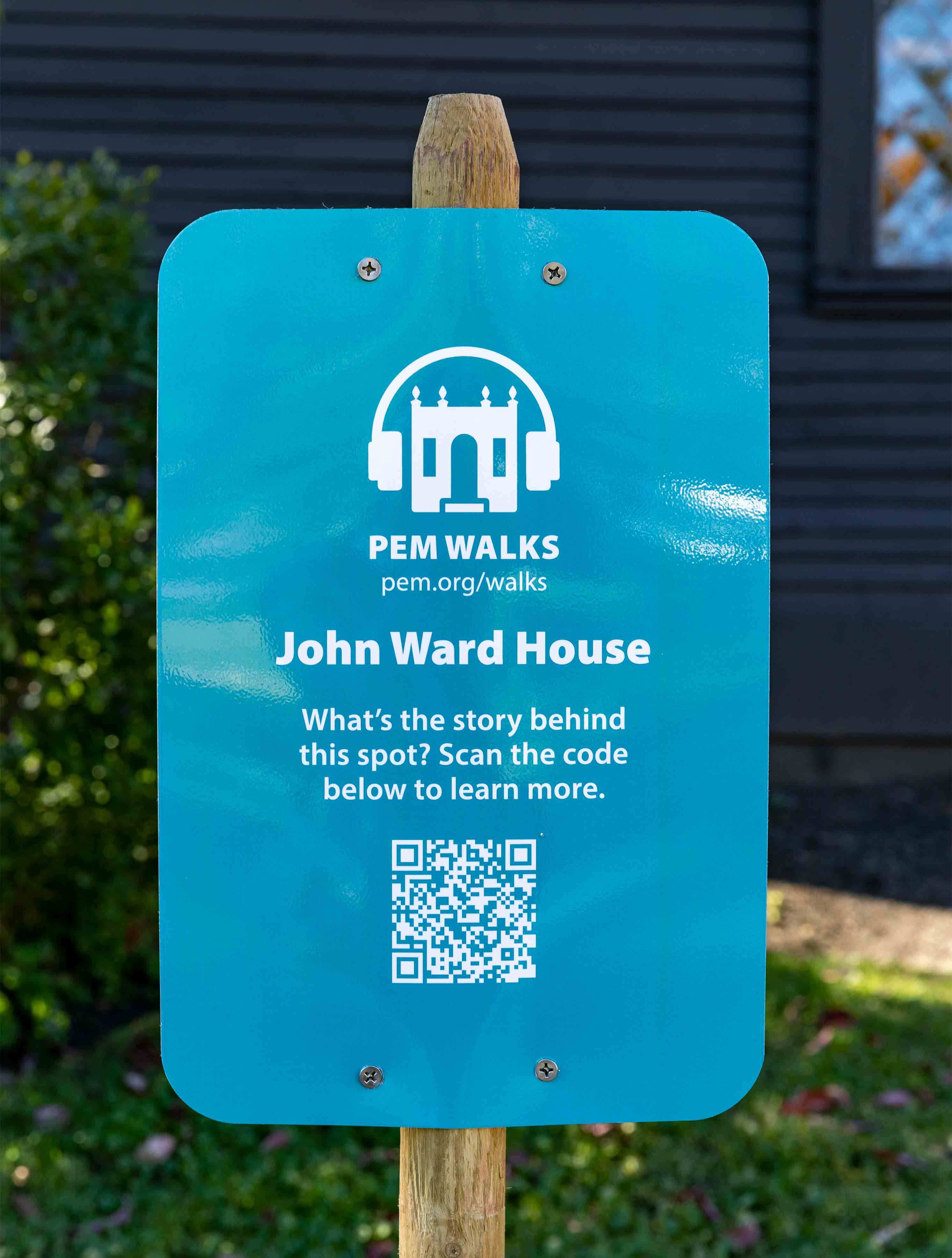 Scan one of the PEM Walks QR codes throughout downtown Salem for a free self-guided audio tour