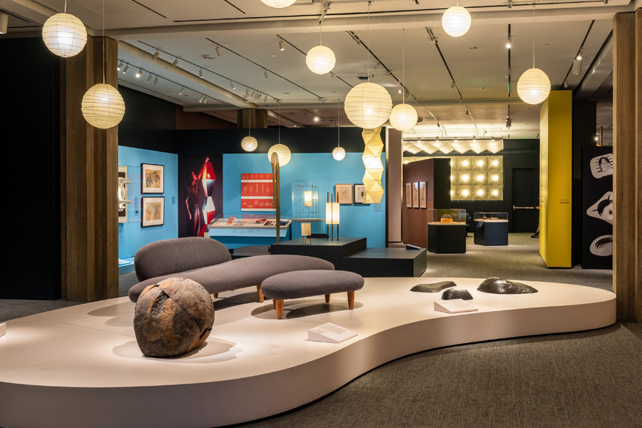 Inside the Isamu Noguchi exhibition