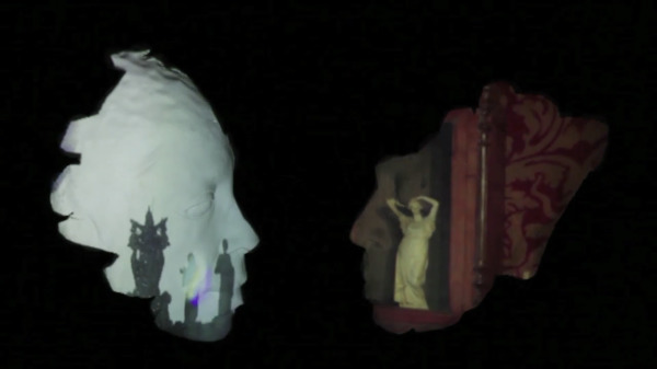 Gisela Torres, Still from Reverie and Slumber, 2020. 3D print projection video with sound.