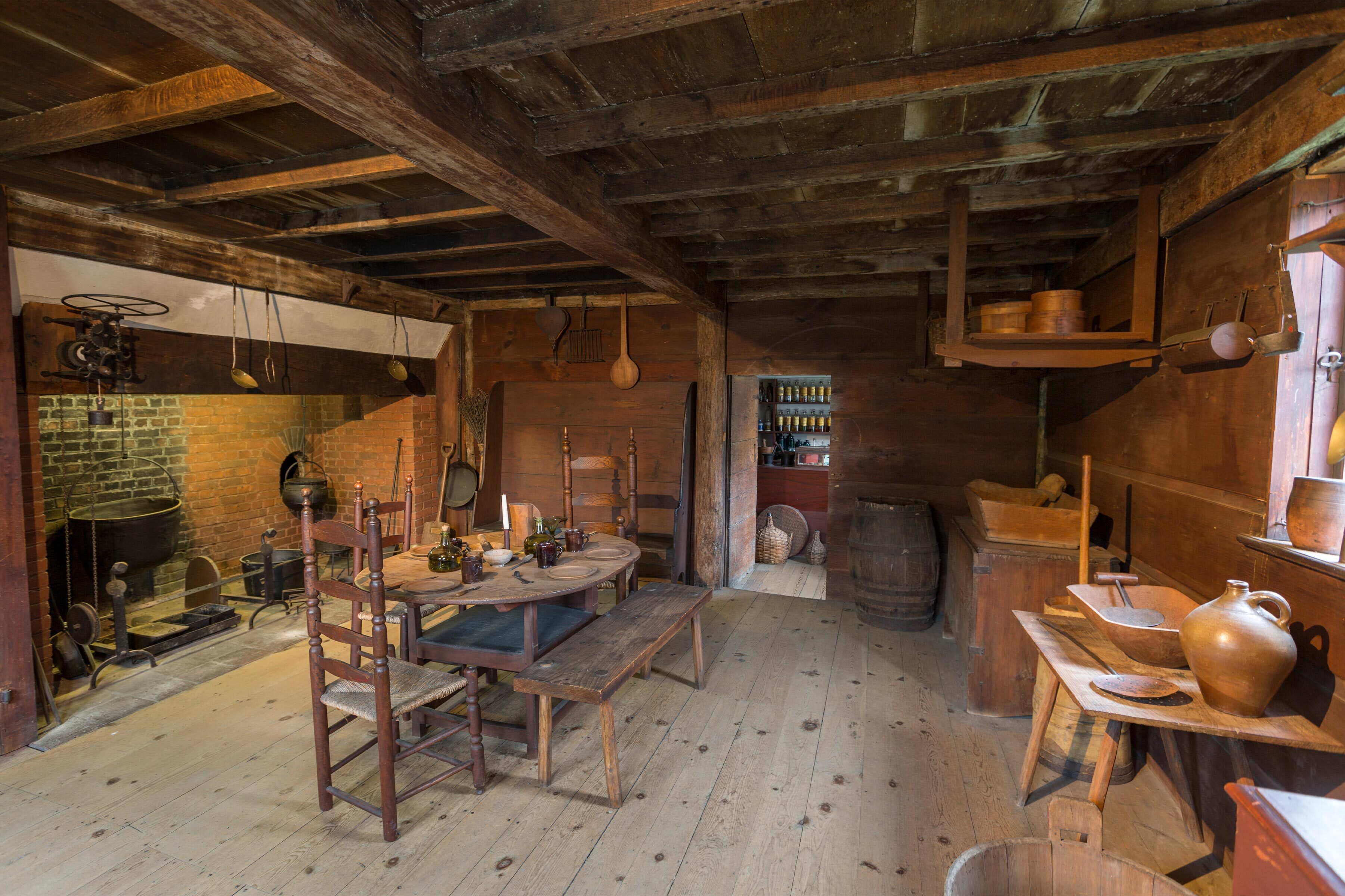 John Ward House interior