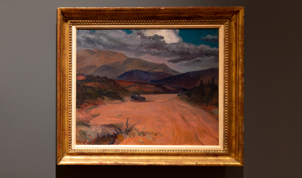 John Sloan, Arroyo, Santa Fe, 1919. Oil on canvas.