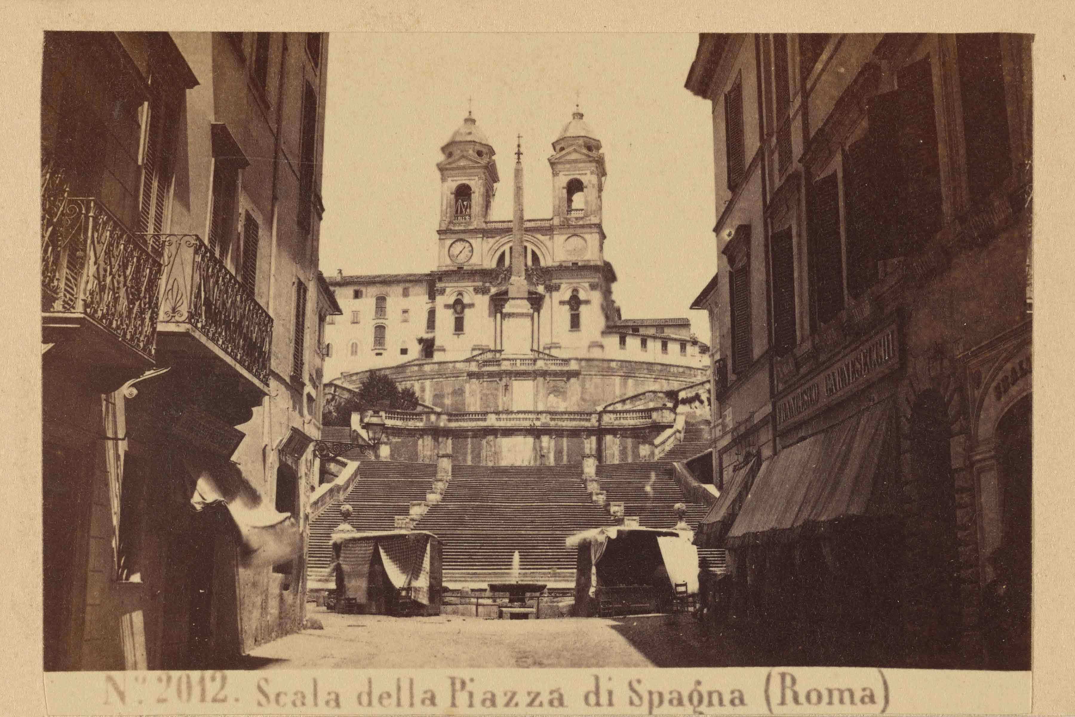 Scala della Piazza di Spagna in Rome