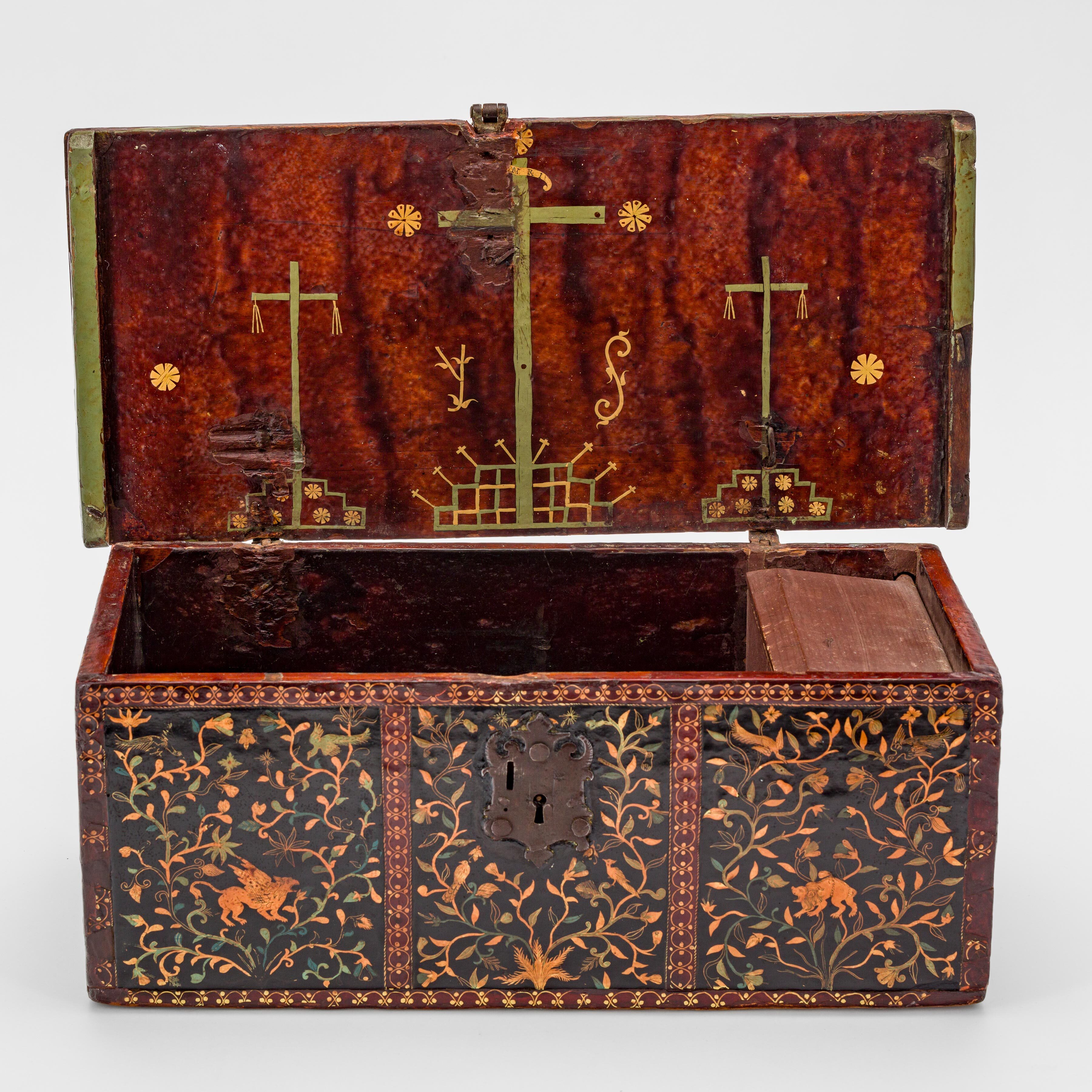 Artists in Colombia (Viceroyalty of Peru), Chest, mid 1600s.