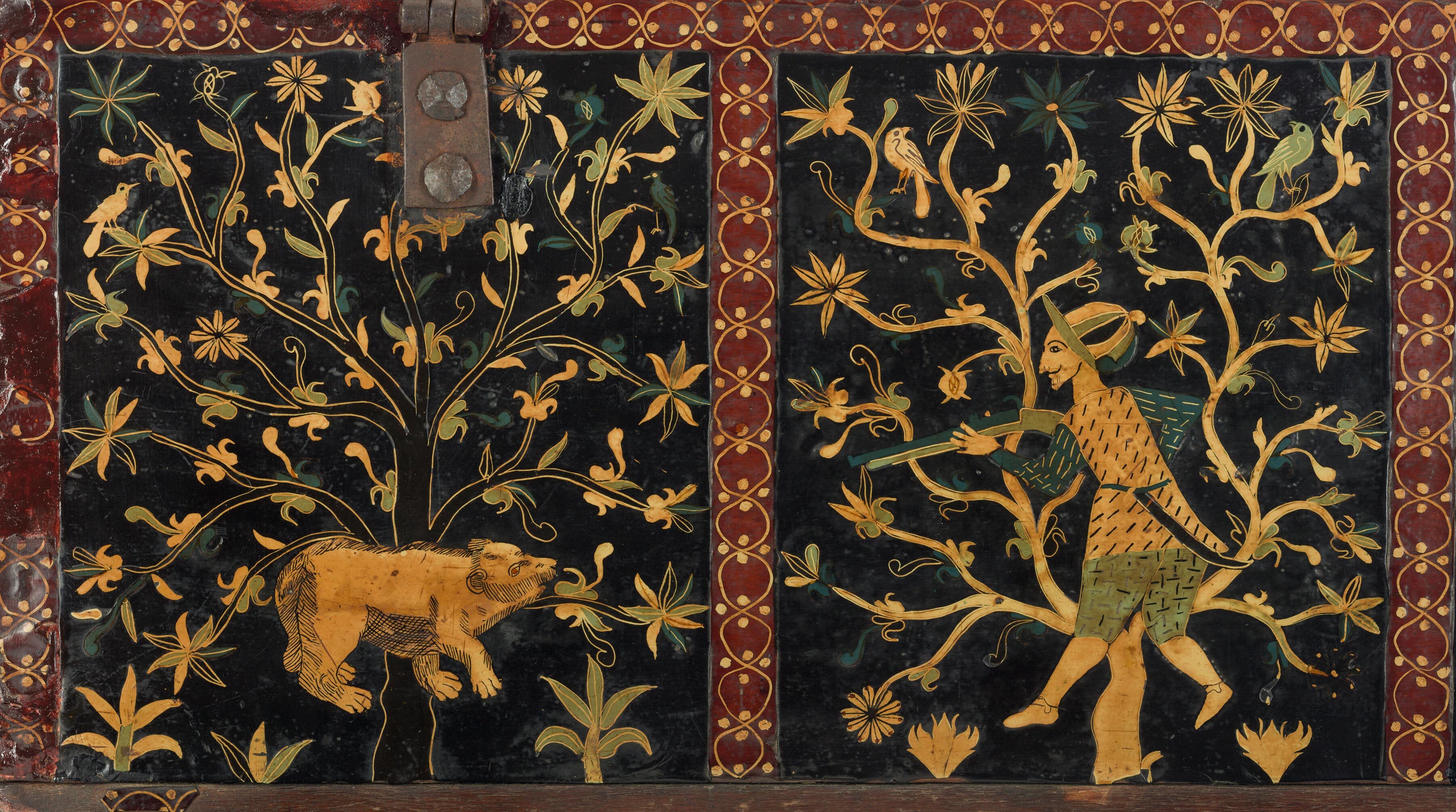 Artists in Colombia (Viceroyalty of Peru), Chest, mid 1600s.