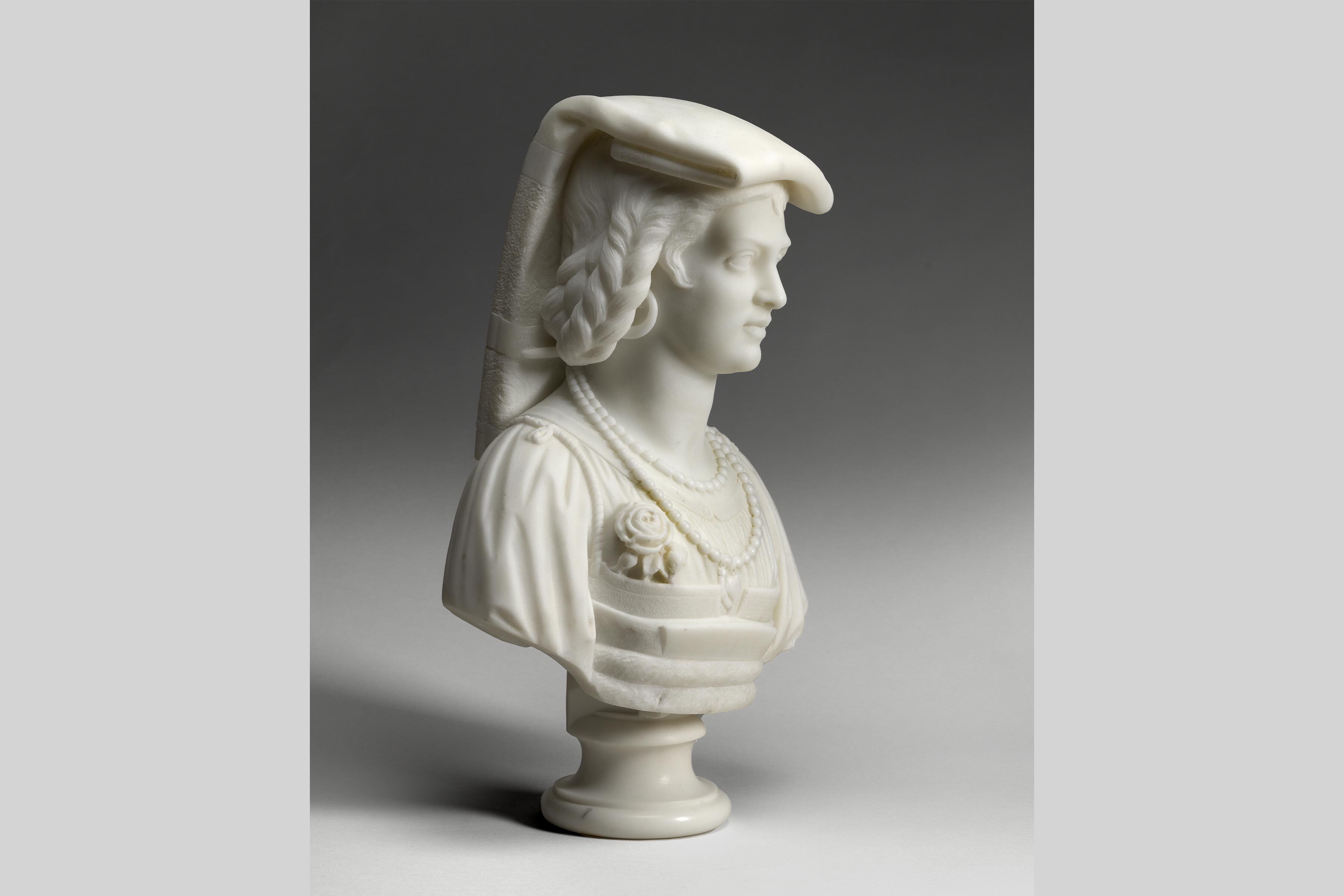 Edmonia Lewis Portrait Bust of a Contadina 1872