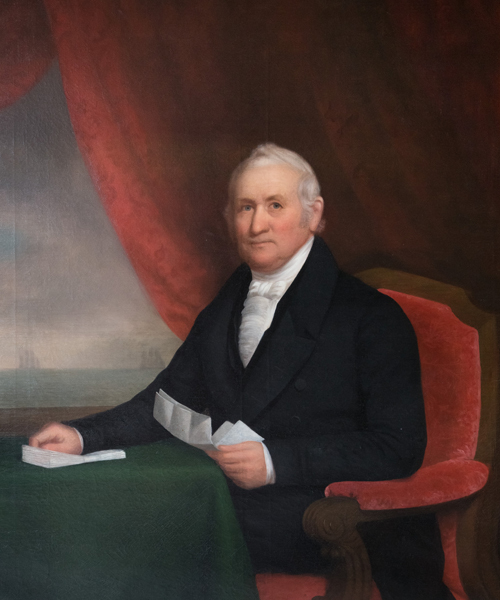 Portrait of Joseph Peabody by Charles Osgood