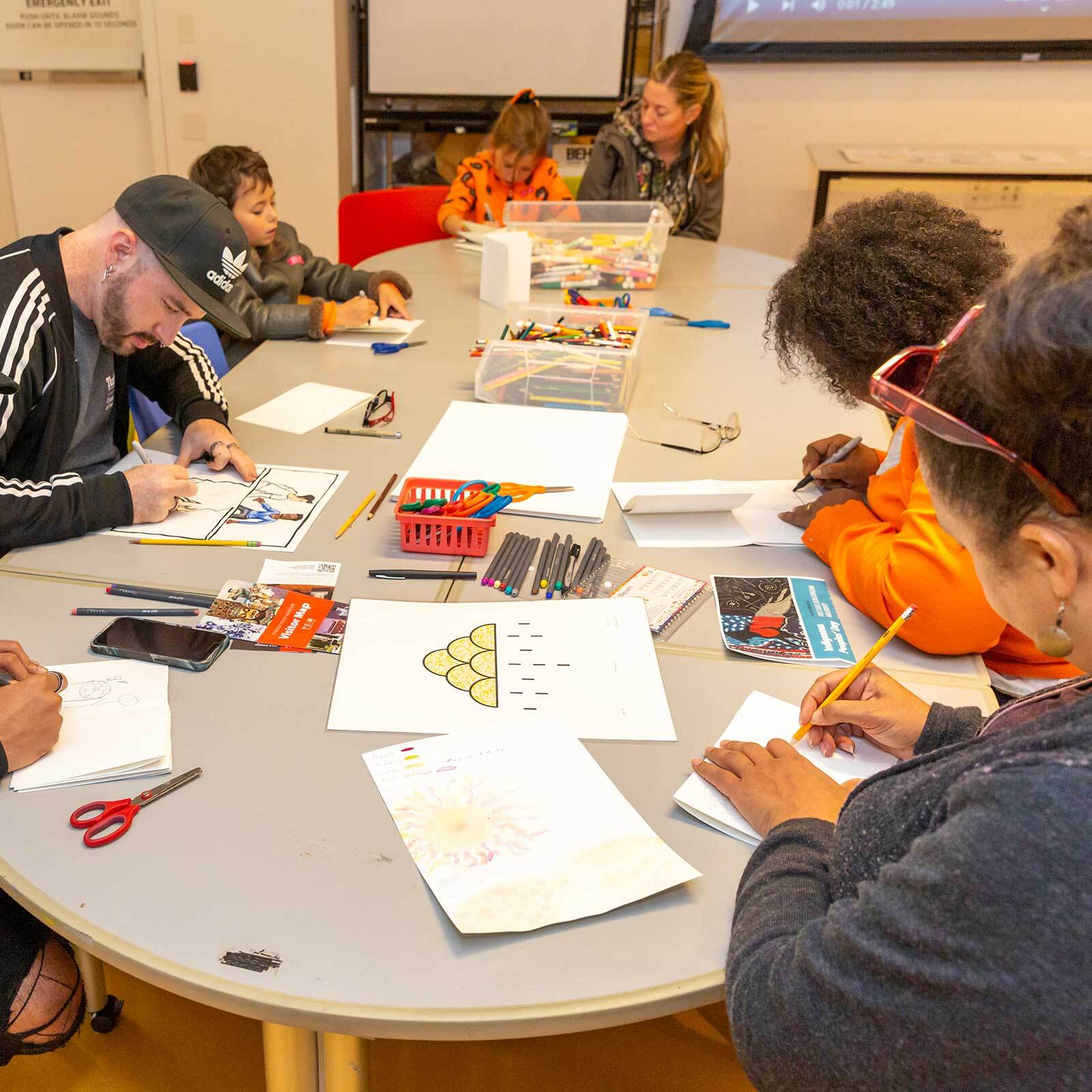 Drop-in art: Indigenous Peoples Day