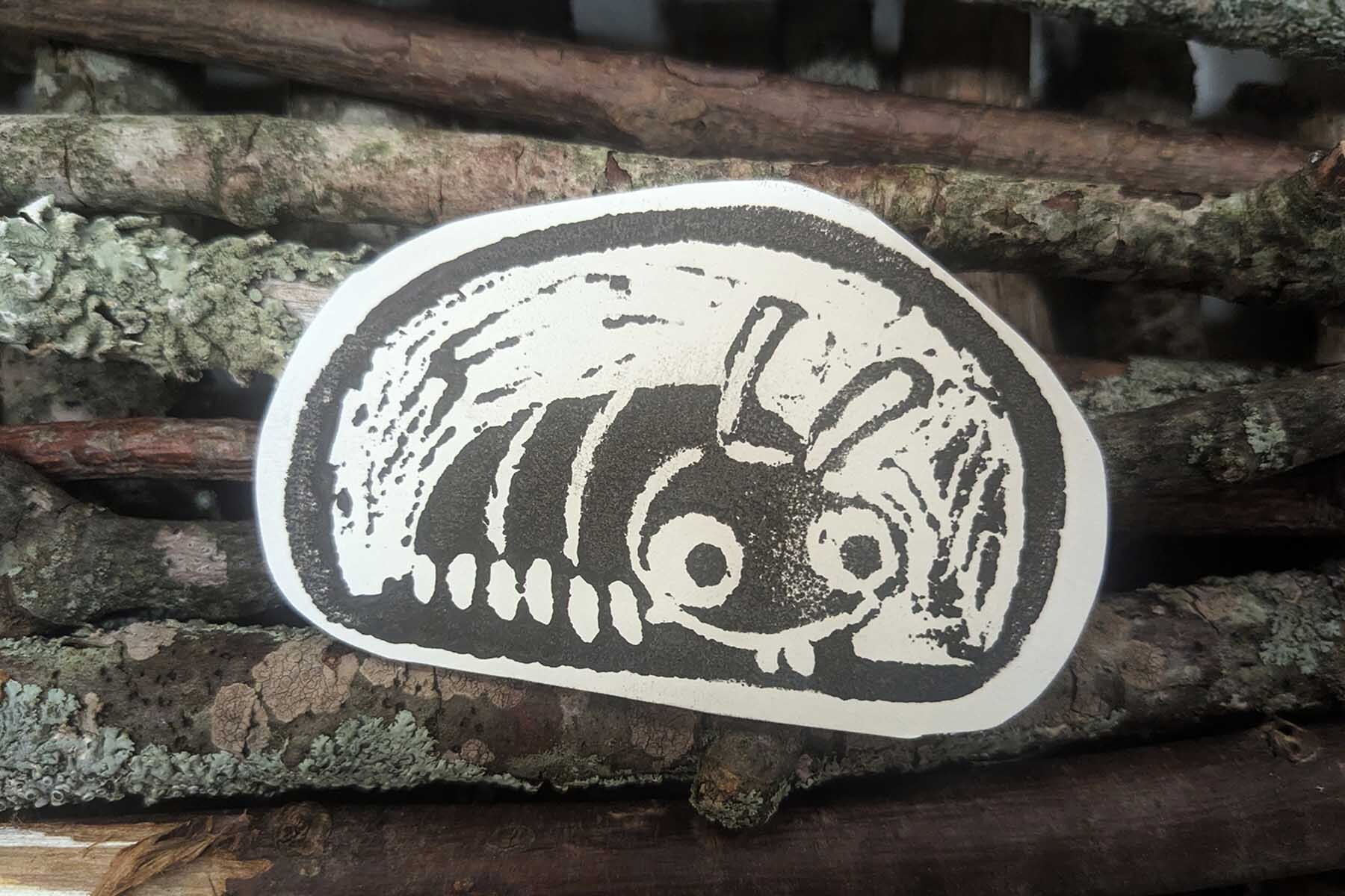 Friday Afternoon Drop-In Art: Creepy Crawler Relief Prints