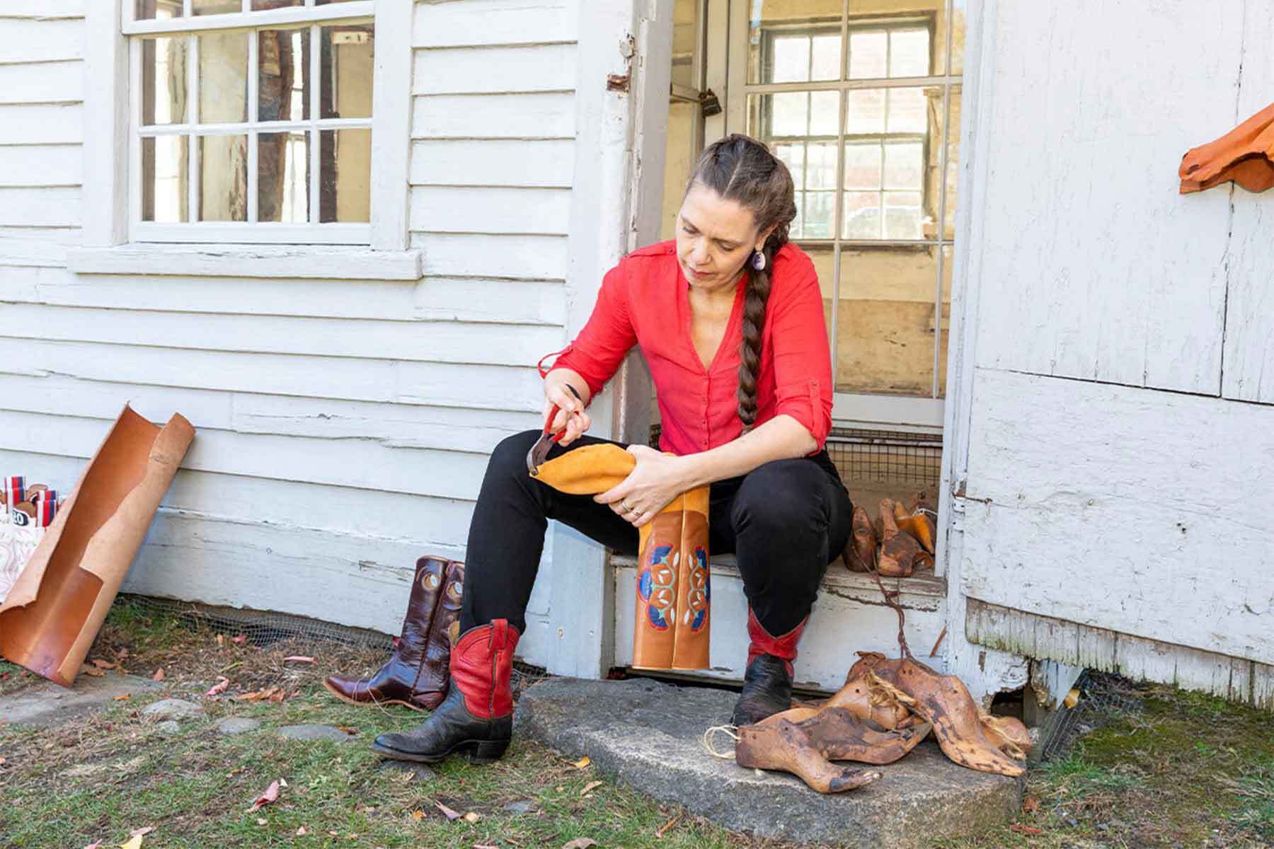Bootmaker Sarah Madeleine T. Guerin