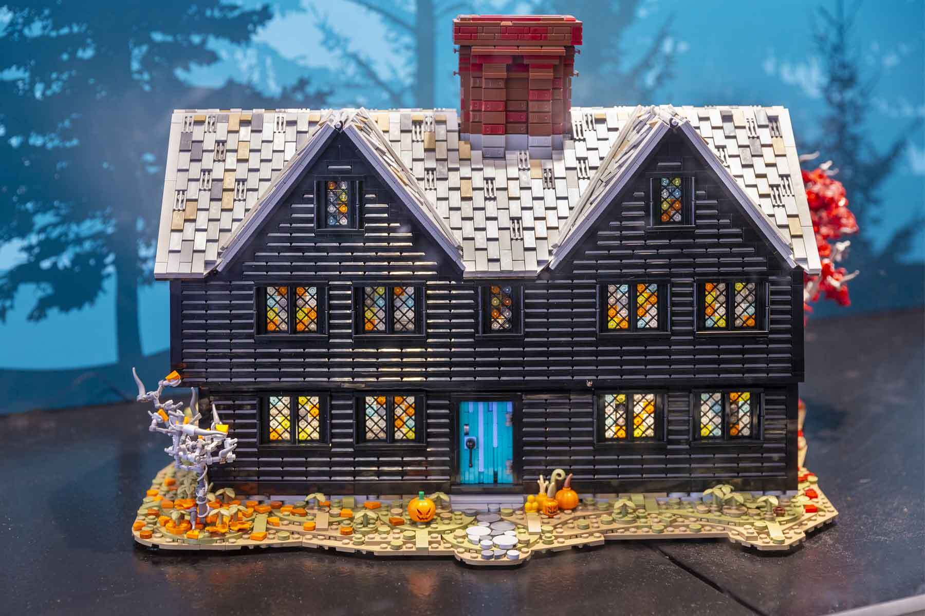 LEGO Recreations of PEM's Historic Houses