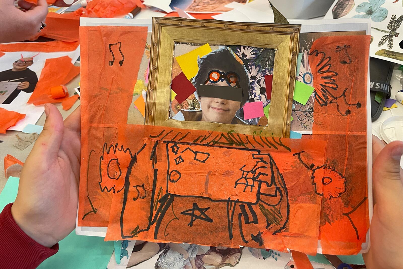 Visual dreamscapes created by students