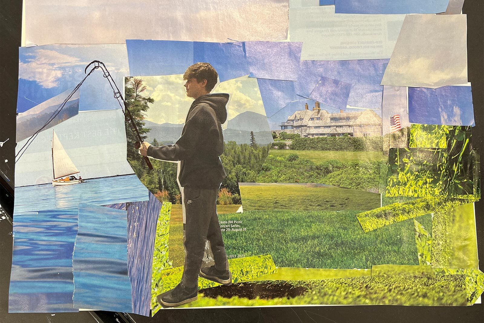 Visual dreamscapes created by students