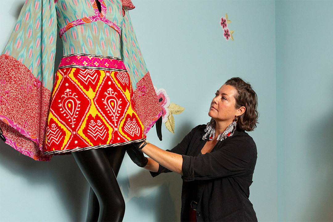 Petra Slinkard in Andrew Gn, Fashioning the World.