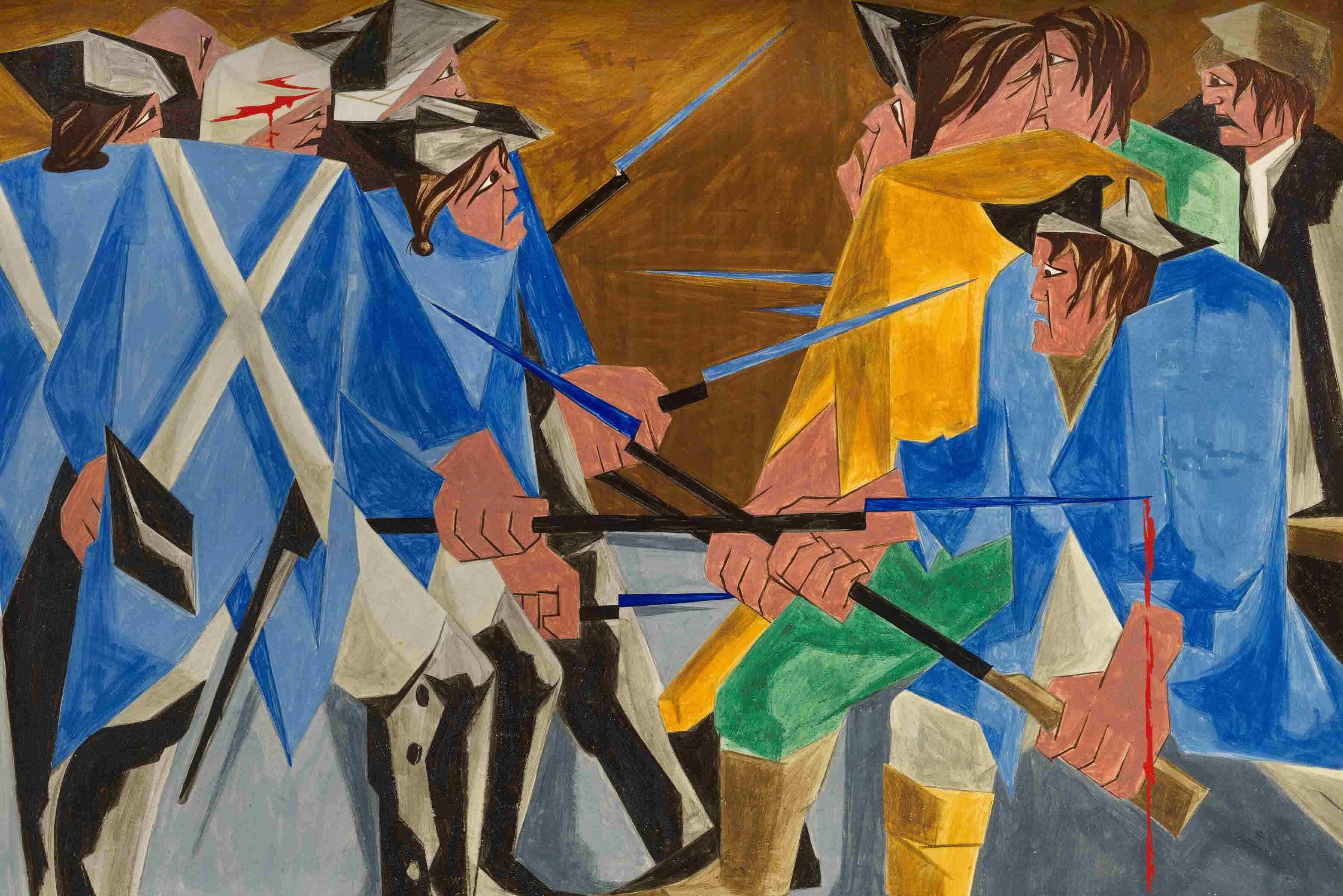 Jacob Lawrence: the American Struggle Panel 16