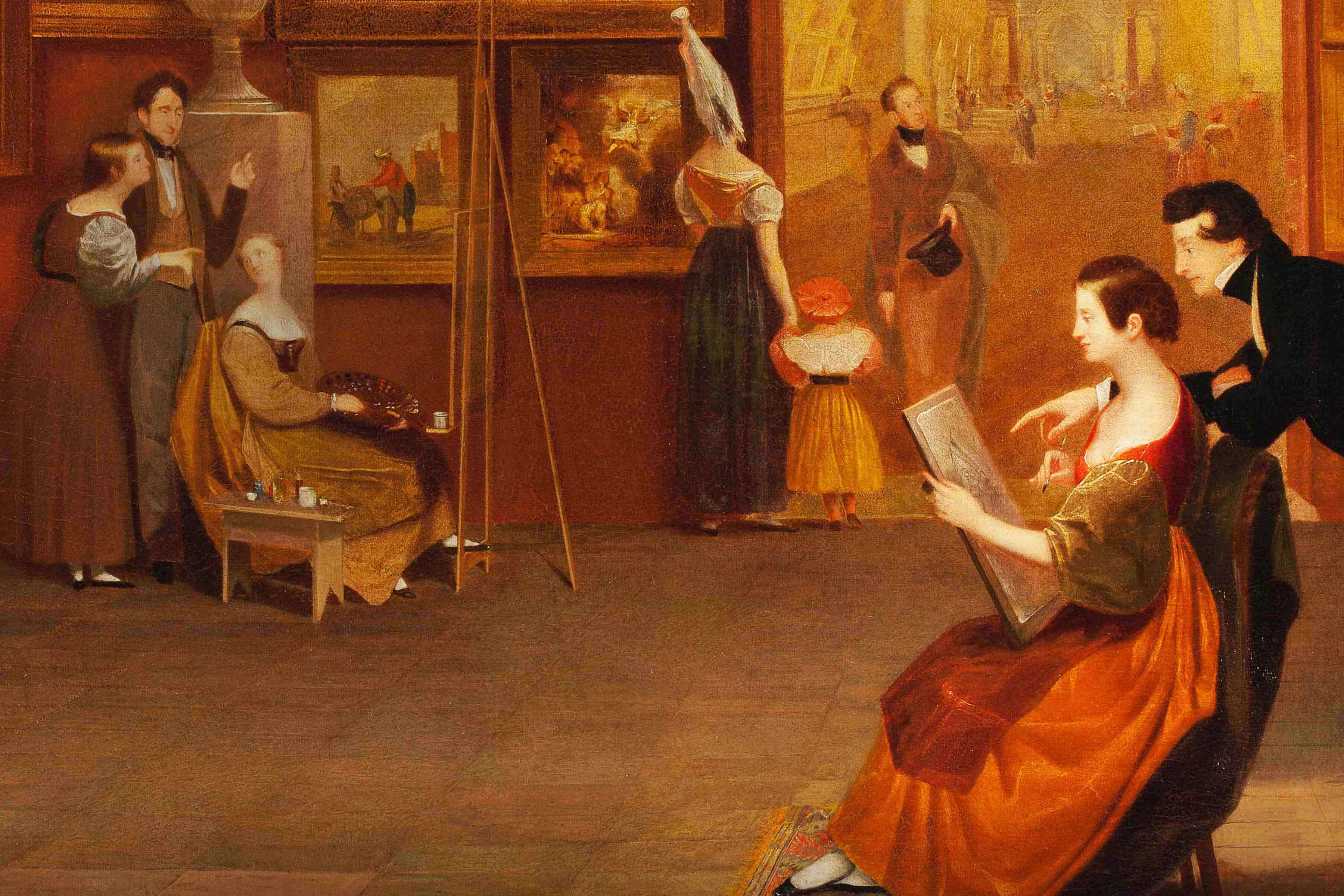 PEM Decodes a Masterpiece in ‘Samuel F. B. Morse’s Gallery of the Louvre and the Art of Invention'