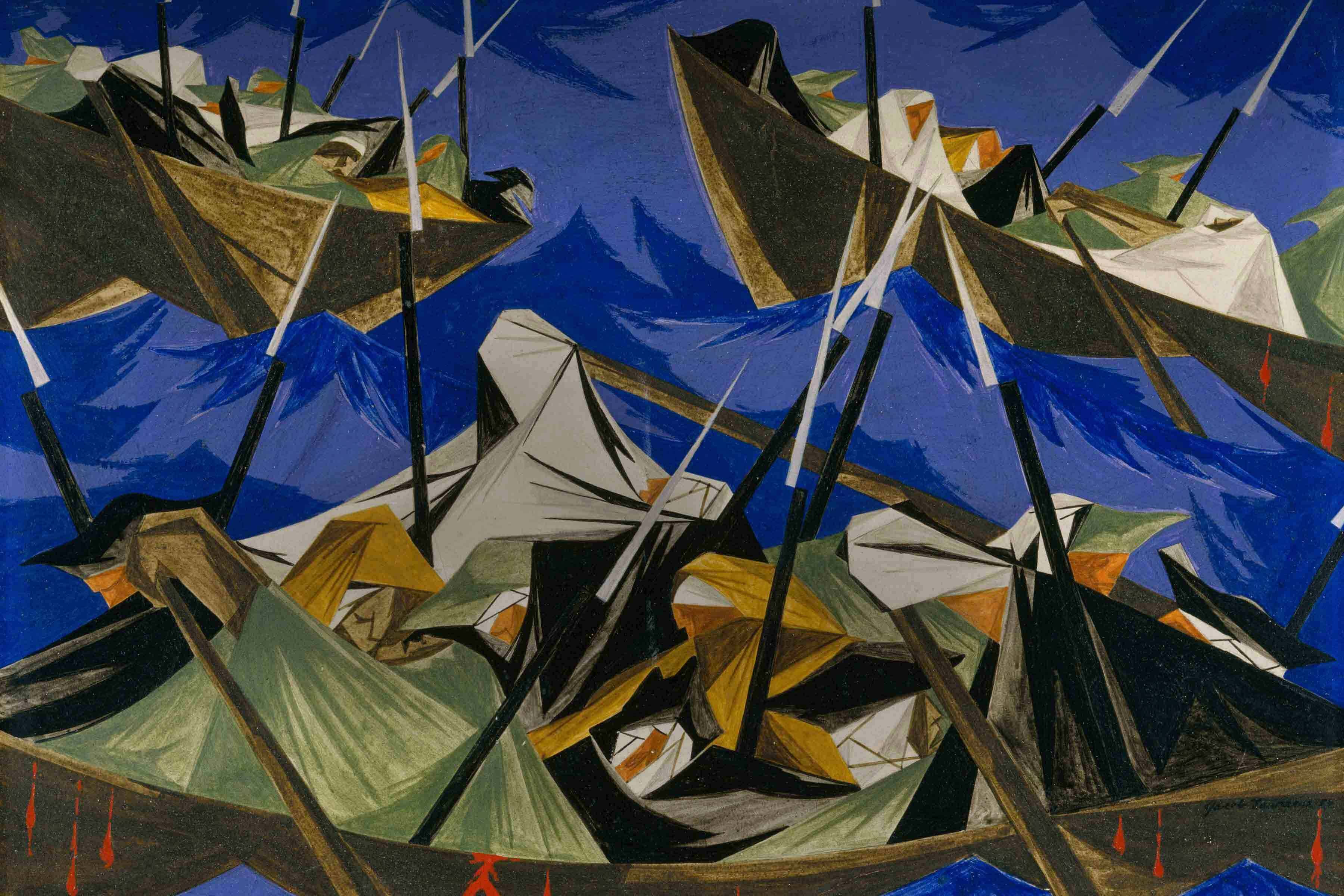 PEM Reunites Celebrated Painting Series by Jacob Lawrence for Nationally-Touring Exhibition