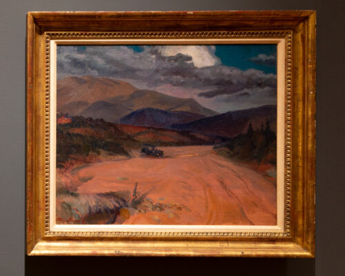 John Sloan, Arroyo, Santa Fe, 1919. Oil on canvas.