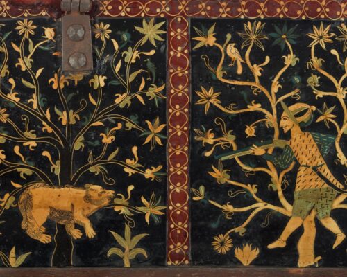 Artists in Colombia (Viceroyalty of Peru), Chest, mid 1600s.