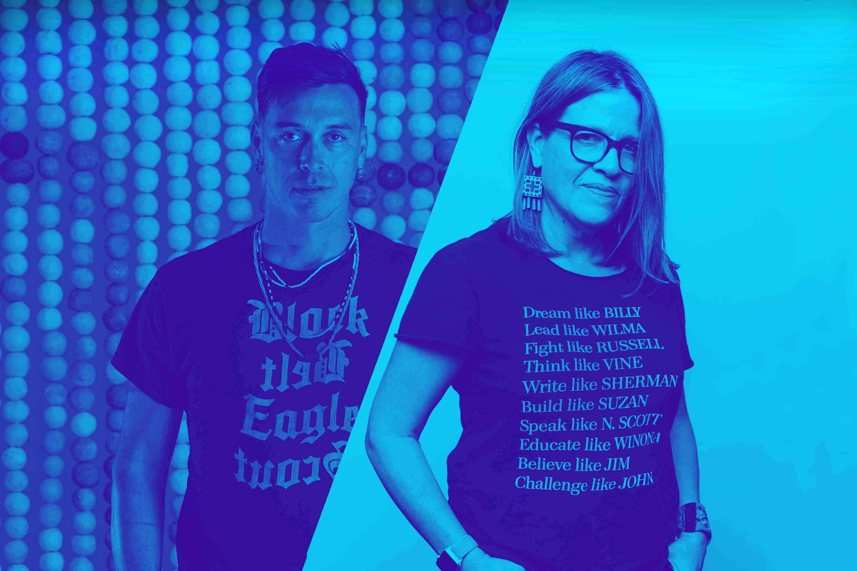 A word with Marie Watt and Cannupa Hanska Luger