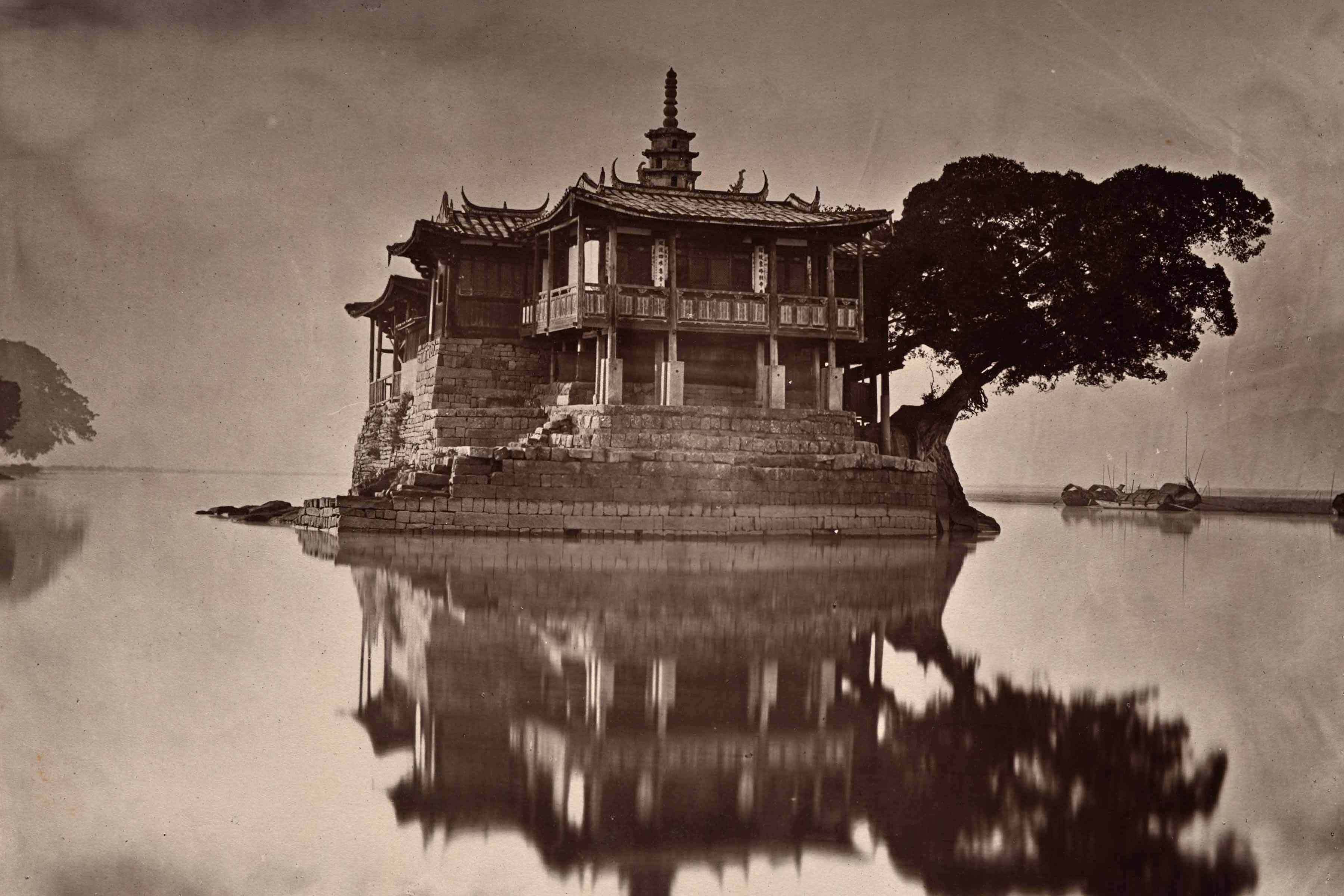 A river runs through it