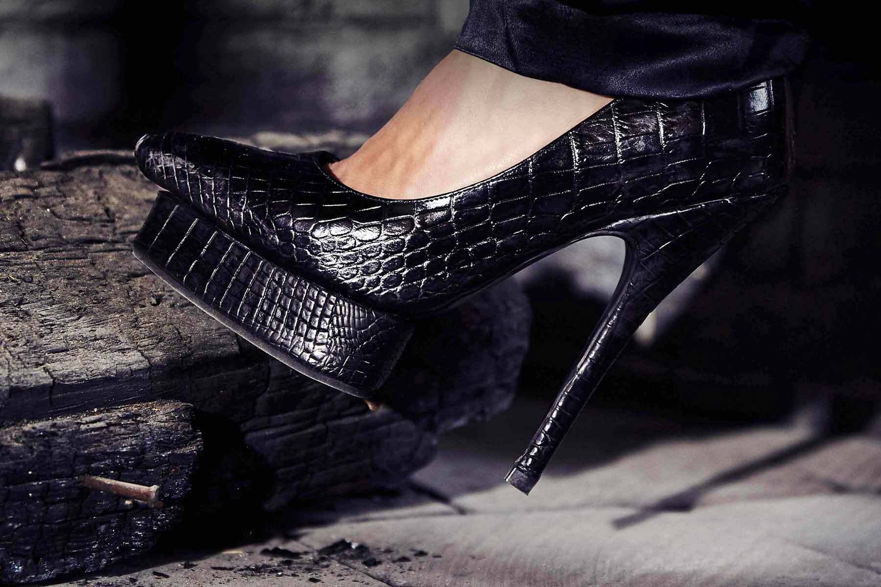 His solo vision for shoes