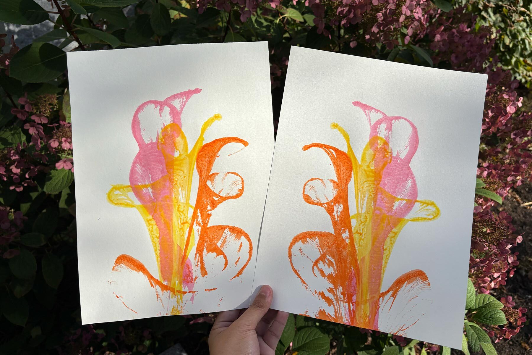 Mirror String Painting