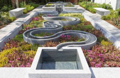 New museum garden