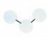 Illustration of 3 blobs linked together