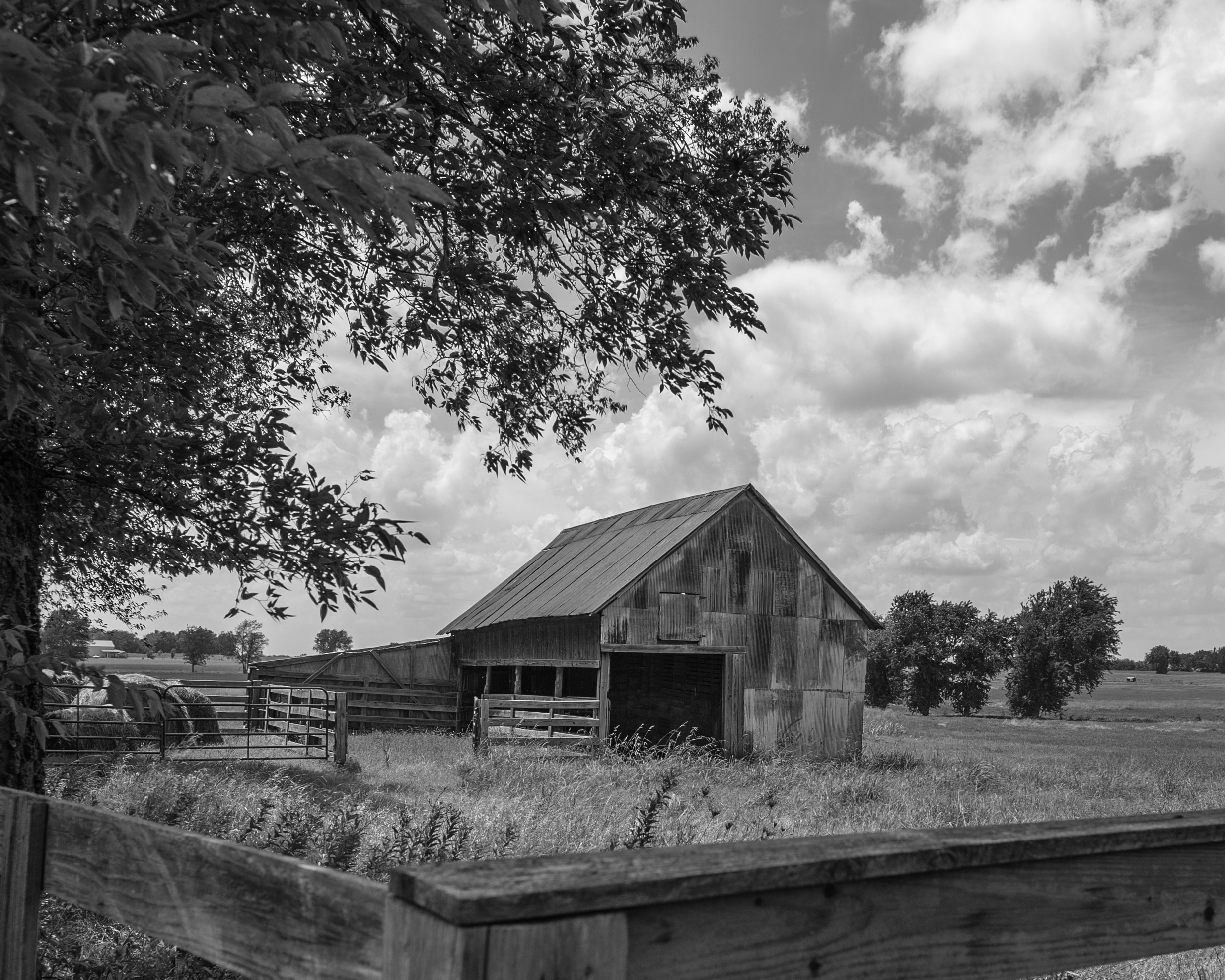 Barn-alone-Hwy-50-TX-BW-5851